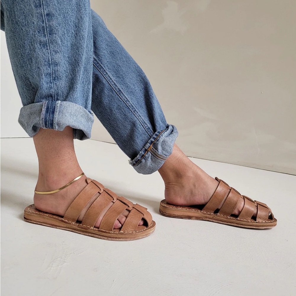 Clara Fisherman Mules by Minda Let bing at Free People